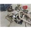 Image 3 : Hopper Bin Load Straps, Tow Rope + 2 Tires: 7-14.5 & 125/ 80R16