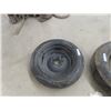 Image 7 : Hopper Bin Load Straps, Tow Rope + 2 Tires: 7-14.5 & 125/ 80R16
