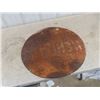 Image 4 : Kendall Motor Oil Round Sign - Rusty 24" Wide