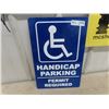 Image 1 : Handicap Parking Sign 12" x 18" 