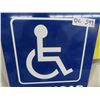Image 2 : Handicap Parking Sign 12" x 18" 