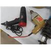 Image 3 : 4 Power Tools ; B+D Circular Saw, Jobmate Heat Gun, B+D 3/8" Drill, Mastercraft Reciprocating Saw