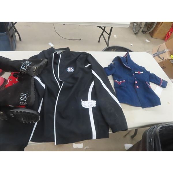 WPG Jets Track Jacket Sz XL , Sz 7 Guess Shoes, plus more