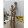 Image 5 : 2 Vintage Stair Posts 46" Tall 