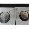 Image 2 : 5 Canadian Nickels ; (2) 1944, (2) 1951, (1) 1945