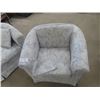 Image 6 : Couch + Matching Living Room Chair - Upholstered + Clean