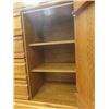 Image 9 : 4 pc Oak Bedroom Suite ; Dresser 18" x 36" x 56" , Dresser 18" x 30" x 70" + Mirror 43" x 46" & 2 Ni