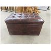 Image 1 : Storage Chest / Ottoman 16" x 17" x 28" 