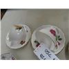 Image 4 : China - 11 Cup + Saucer Pairs & 1 Cream + Sugar Set ; Royce Roses, Anysley, Adderly, Vale, Stafford,