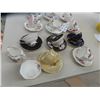 Image 7 : China - 11 Cup + Saucer Pairs & 1 Cream + Sugar Set ; Royce Roses, Anysley, Adderly, Vale, Stafford,