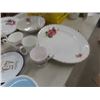 Image 4 : Plates, Tray, Cups, Tea Pot - some Vintage, some Modern - Swimerton, Royal Castle, Sedler, Corelle, 