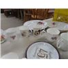 Image 6 : Plates, Tray, Cups, Tea Pot - some Vintage, some Modern - Swimerton, Royal Castle, Sedler, Corelle, 