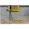 Image 1 : I.H.C. Metal Mini Windmill, 2 Life Like Model Plastic Horses in Boxes 