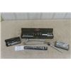 Image 1 : SK Imperial Socket Sets 1/4'' + 1/2'' Drive  , 25 Piece Tool Set, Metric Sockets in Tray 