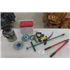 Image 1 : Yard Work Package - Hudson Sprayer, Dandelion Picker, Trimmer Line, Cutter, Cooker, Plus More 