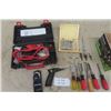Image 1 : Job Mate Rotary Tool in Case , Router Bits, Chisels, Small Plane 