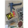 Image 5 : Saw Blades, Hammers, Crow Bar, Sanding Discs, Scroll Saw Blades, Stapler with Staples, Carpenters De