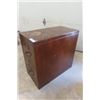 Image 3 : 2 Drawer File 15" x 26" x 28" Metal with Oak Look