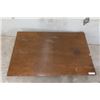 Image 2 : Oak Coffee Table with Drawer 16" x 30" x 48" 