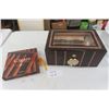 Image 1 : Cigar Humidor + Cigar Book