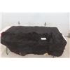 Image 1 : Cow Hide Sled Blanket approximately 65" x 68" 