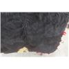 Image 2 : Cow Hide Sled Blanket approximately 65" x 68" 