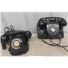 Image 1 : Pair of Vintage Bakelite Phones ; 1 Dial + 1 Just a Call Box