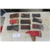 Image 1 : 10 Assorted Axe Heads - Assorted Sizes