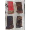 Image 2 : 10 Assorted Axe Heads - Assorted Sizes