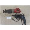 Image 1 : Bosch Bulldog Electric Hammer Drill - Tested, Milwaukee V28 Sawzall, Battery Operated - No Battery, 