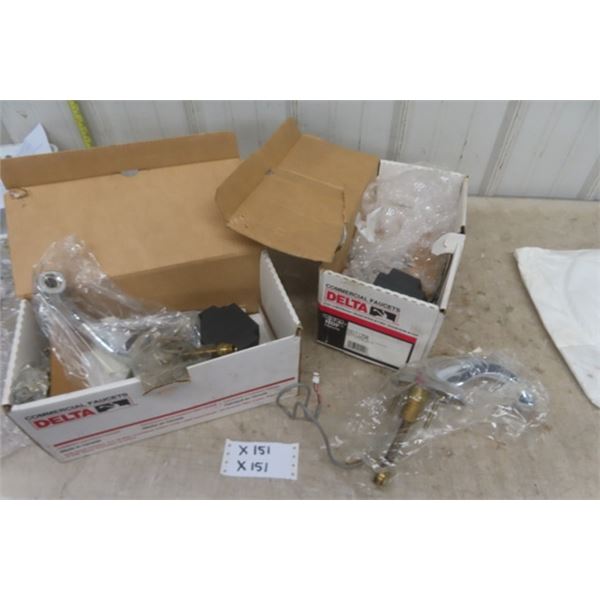 Delta Model 591T1250 Commercial Faucets - Lot of 2 in Boxes