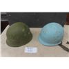 Image 1 : 2 Metal Army Helmets - No Liners