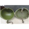 Image 4 : 2 Metal Army Helmets - No Liners