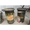 Image 3 : Assorted Military Cylinder Canisters - Some Metal, Some Plastic