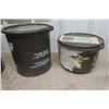 Image 4 : Assorted Military Cylinder Canisters - Some Metal, Some Plastic