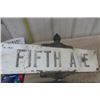 Image 2 : Double Sided Fourth + Fifth Ave Road Signs