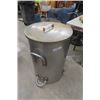 Image 1 : Another Large Stainless Steel Mess Cook Pot 20" Wide 29" Tall 