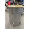 Image 5 : Another Large Stainless Steel Mess Cook Pot 20" Wide 29" Tall 