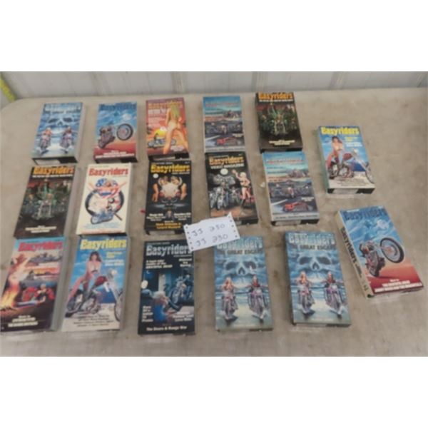 (17) Easy Rider VHS Movies