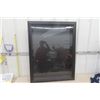 Image 1 : Jersey Shadow Box Frame Quality with Hanger and Swing Open Front 42'' x 32'' 