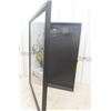 Image 3 : Jersey Shadow Box Frame Quality with Hanger and Swing Open Front 42'' x 32'' 