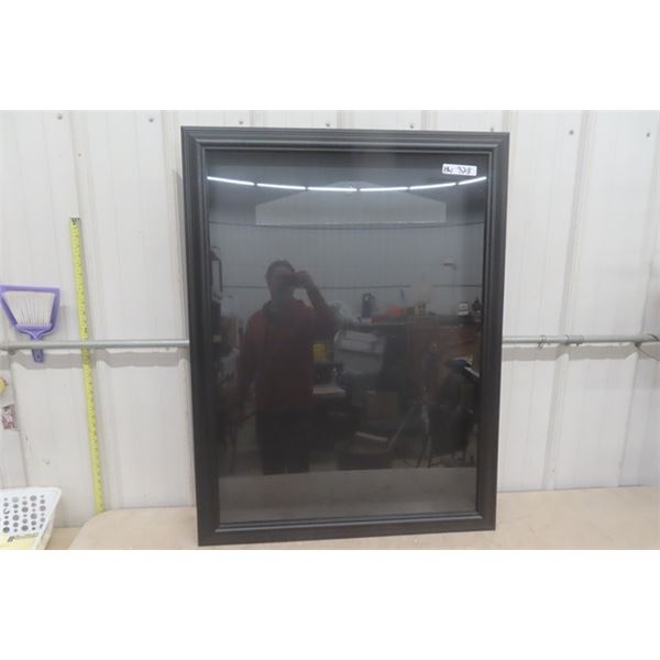 Jersey Shadow Box Frame Quality with Hanger and Swing Open Front 42'' x 32'' 