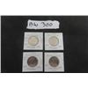 Image 1 : 4 Canadian 50 Cent Golden Jubilee 1952-2002 Uncirculated 