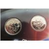 Image 3 : 3 Canadian Sets 25 Cent Coins Millennium 2000 