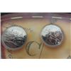 Image 4 : 1 Canadian Set 25 Cent Coin Millennium 1999