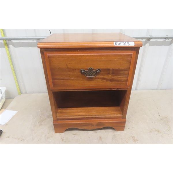 Small End Table with Drawer 14''x18''x 22'' High