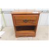 Image 1 : Small End Table with Drawer 14''x18''x 22'' High