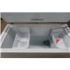 Image 2 : Frigidaire Deep Freeze Model FFCL 1542 AW 55 1/2'' Wide x 27 1/2'' Deep x 33'' Tall - Looks Unused, 