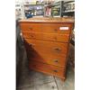 Image 1 : Solid Wood 4 Drawer Dresser 39 1/2'' x 28'' x 16''