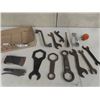 Image 1 : Old Wrenches, Axe Heads, Plus More 